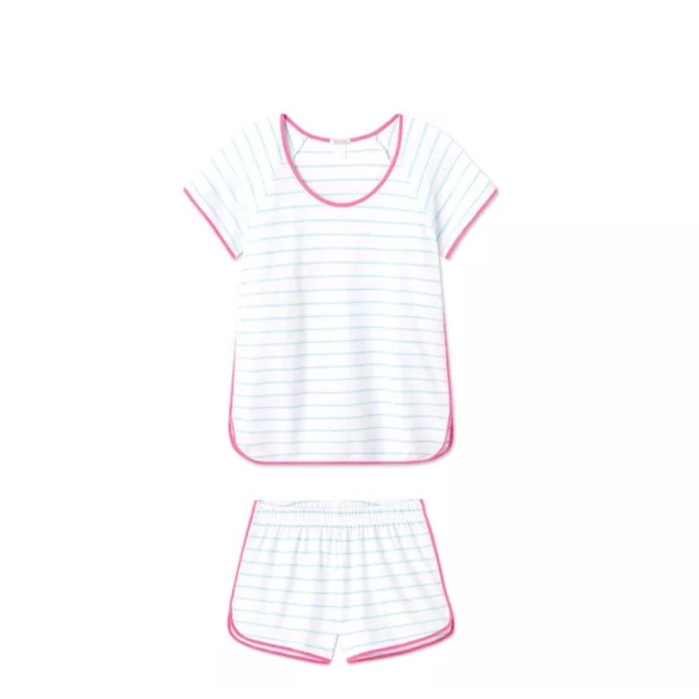 Lake Pajama Pima Short Set M